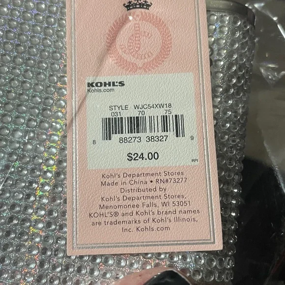 Juicy Couture Silver Rhinestone Flask - Picture 4 of 7